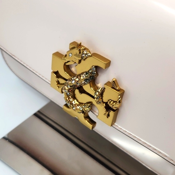 Tory Burch Eleanor Leather Shoulder Bag - Year of the Dragon Collection - Picture 7 of 10